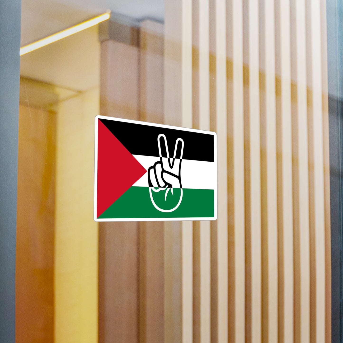 Palestinian Peace Flag Sticker