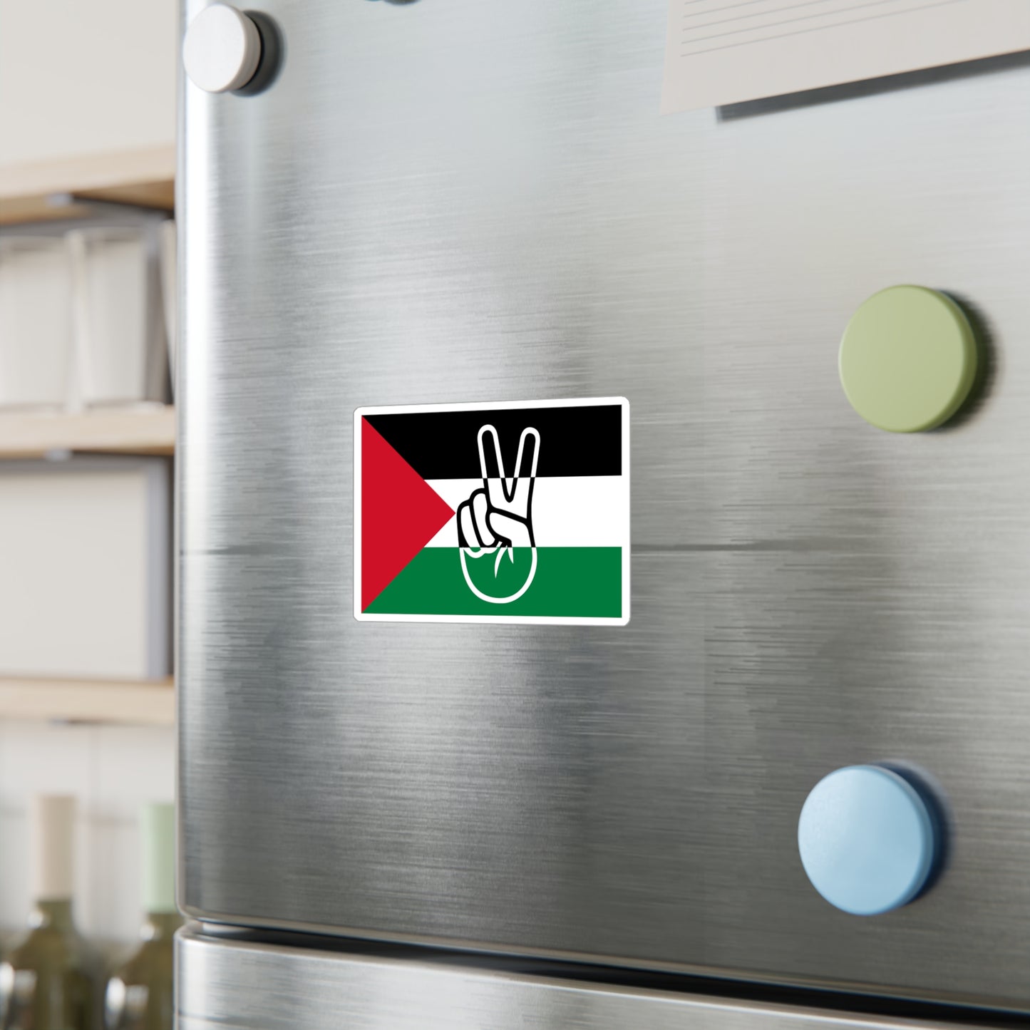 Palestinian Peace Flag Sticker