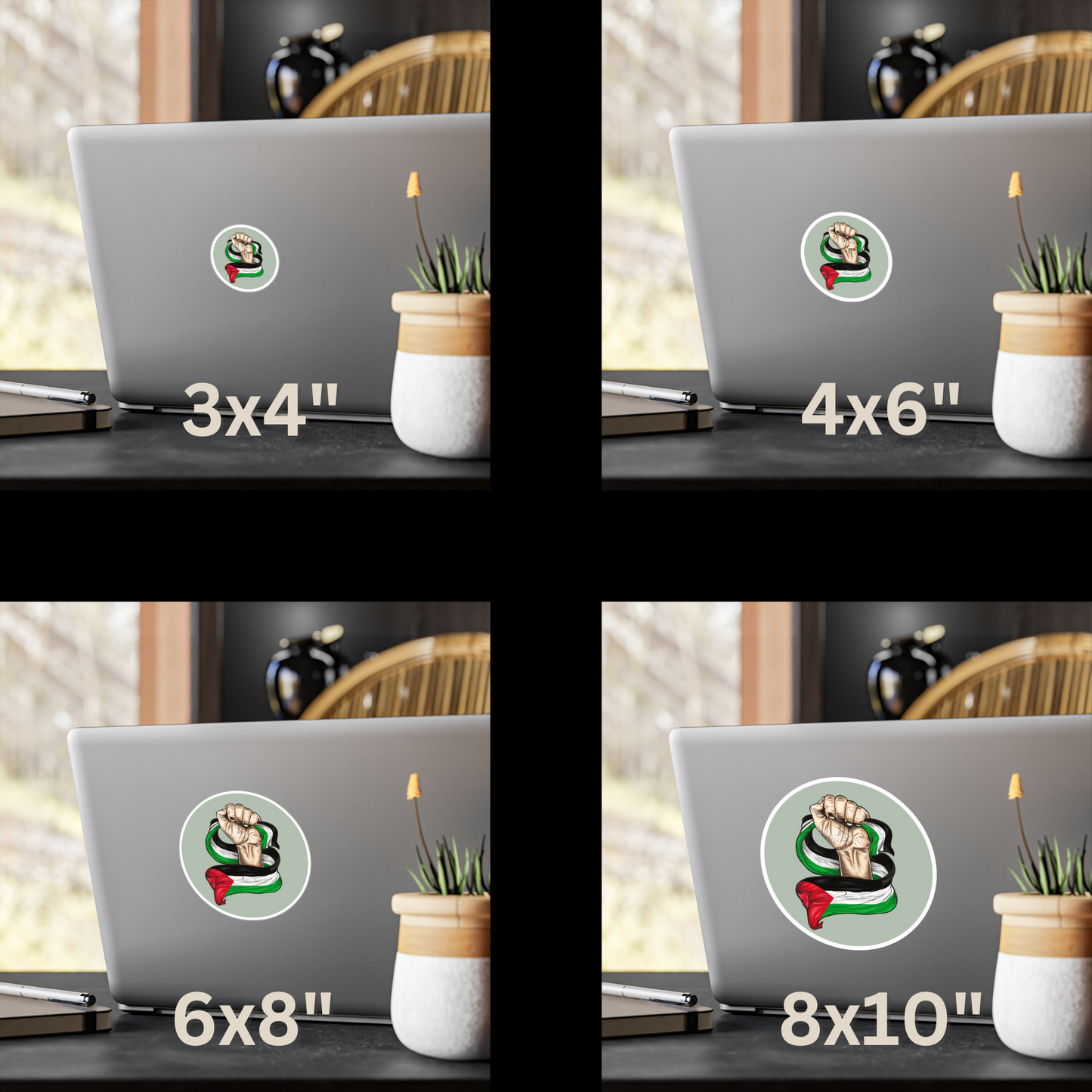 Intifada Obeida Support Sticker