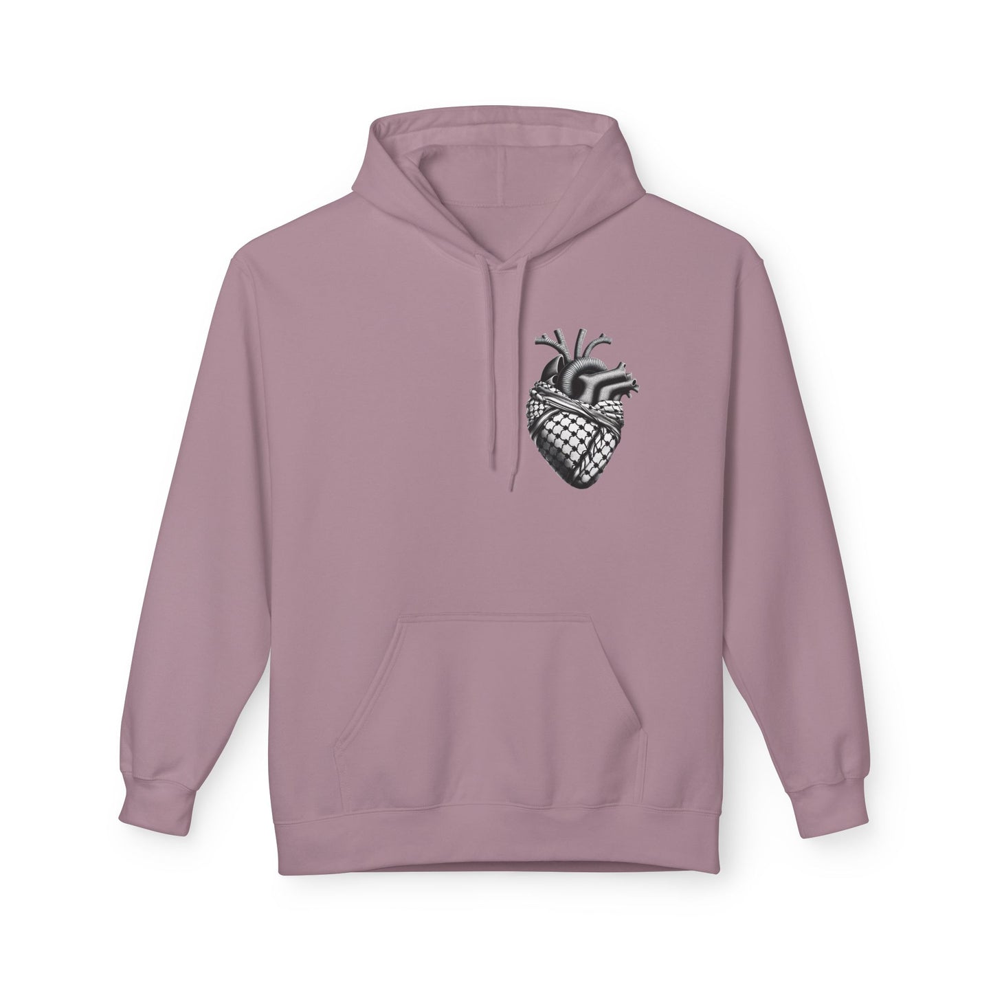 Anatomical Keffiyeh Heart Hoodie