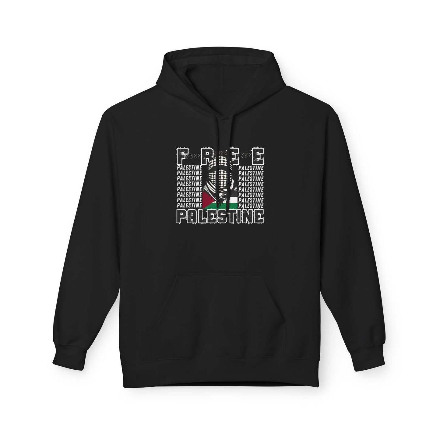 Free Palestine Freedom Fighter Hoodie