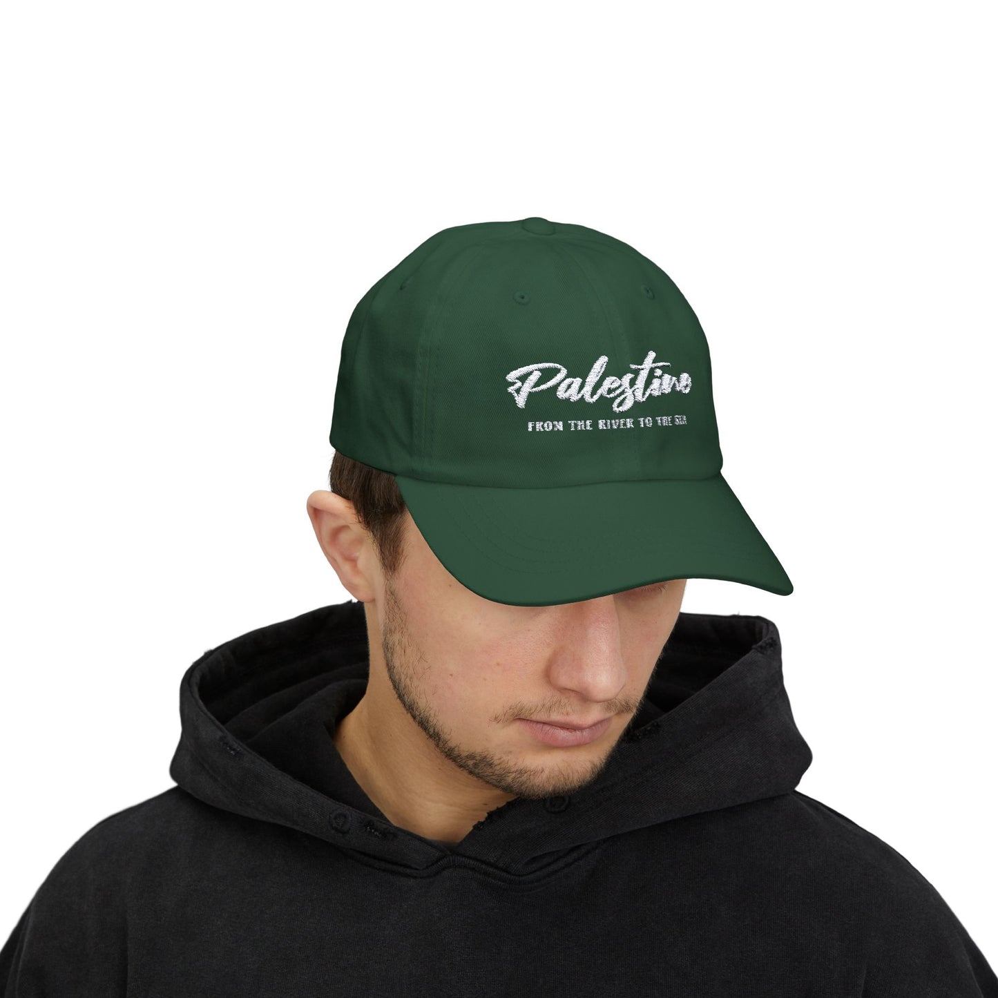 Palestine From the River to the Sea Embroidered Hat