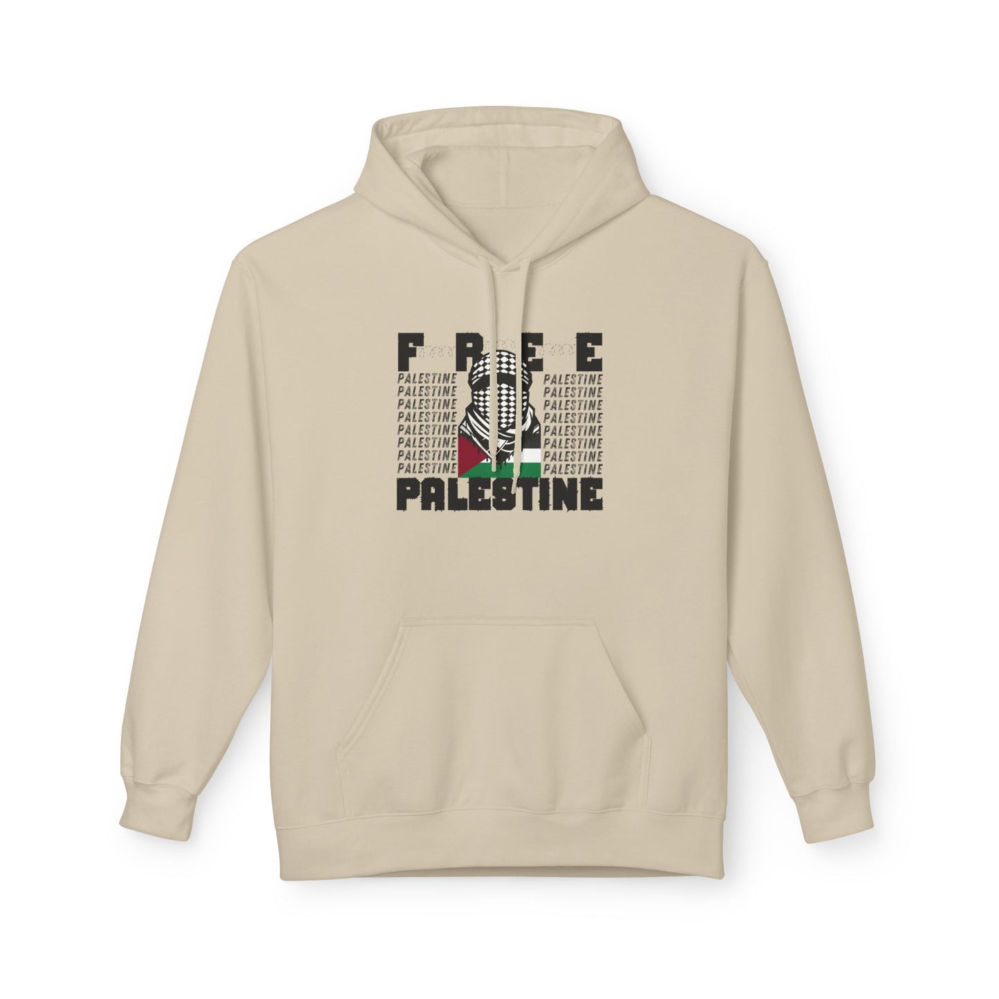 Free Palestine Freedom Fighter Hoodie