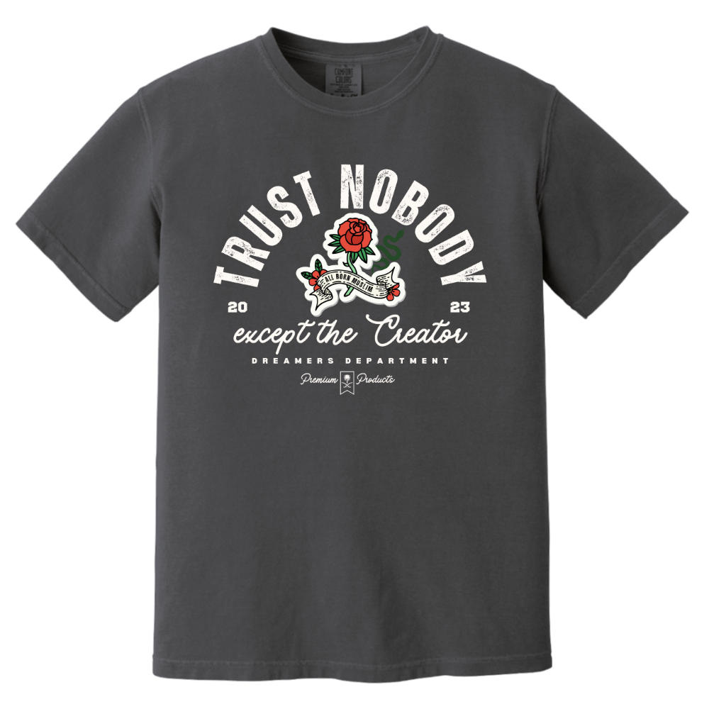Trust Nobody Except the Creator Islamic T-shirt