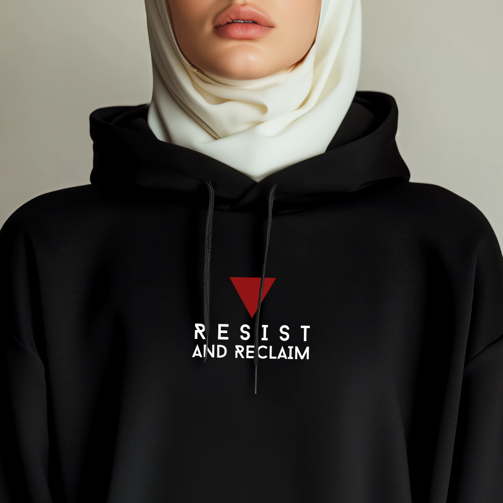 Resist and Reclaim Original Palestine Collage Hoodie