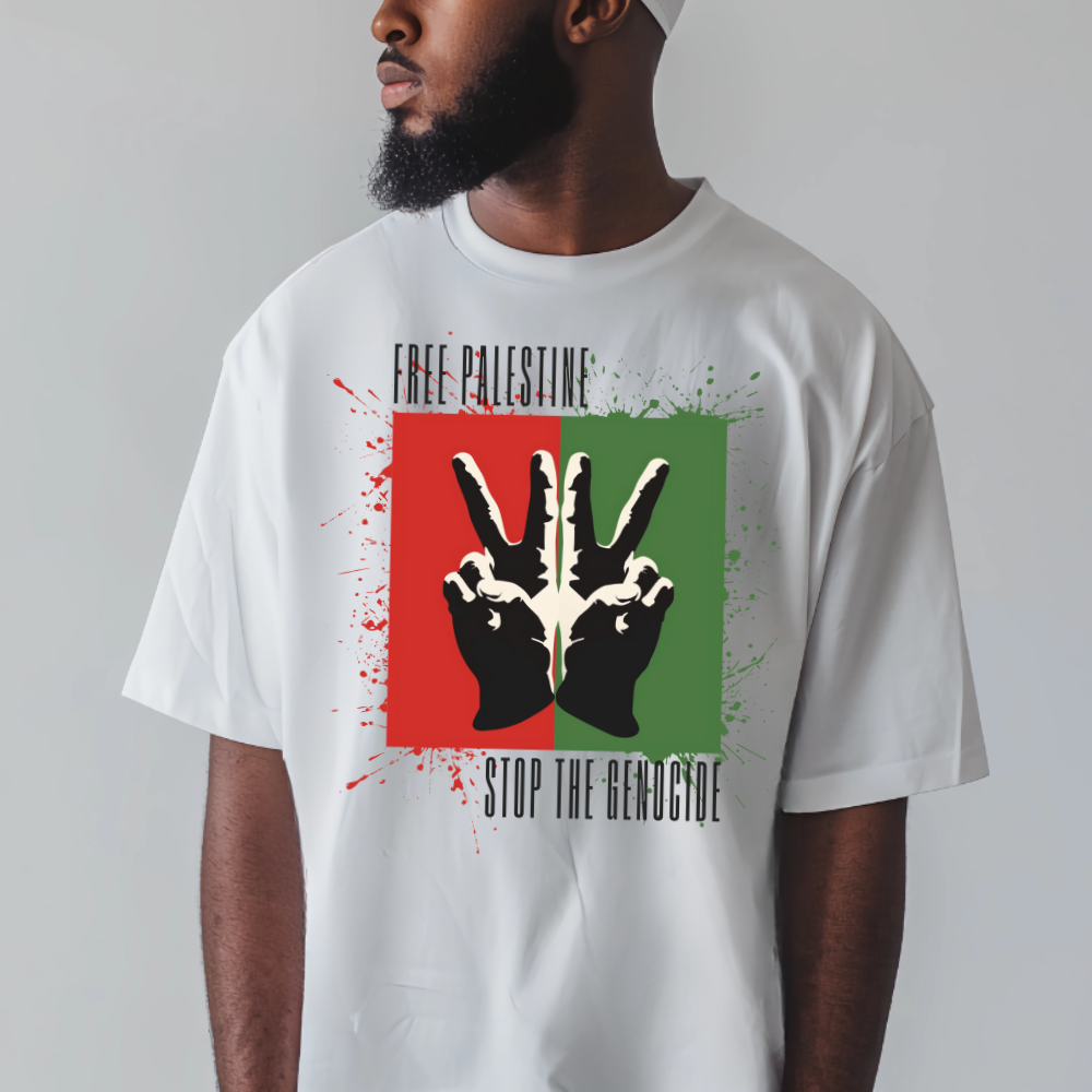 Free Palestine Stop the Genocide Tshirt