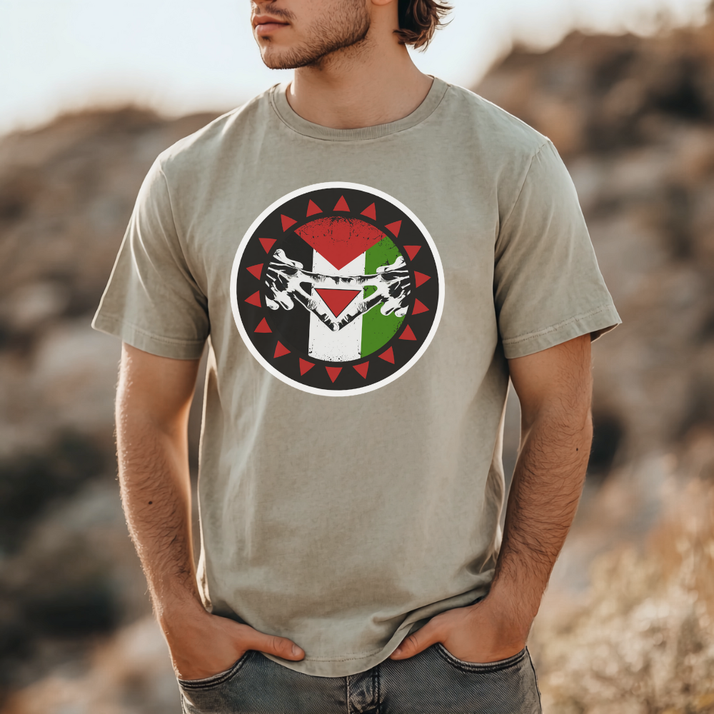 Resistance Hand Signal Palestinian Support Tshirt