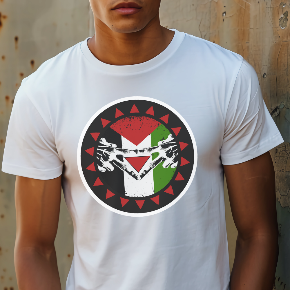 Resistance Hand Signal Palestinian Support Tshirt