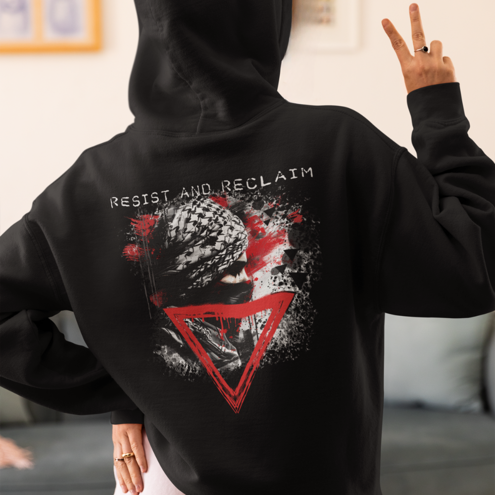 Resist and Reclaim Hollow Triangle Hoodie