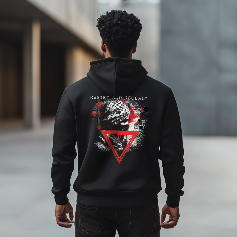Resist and Reclaim Hollow Triangle Hoodie