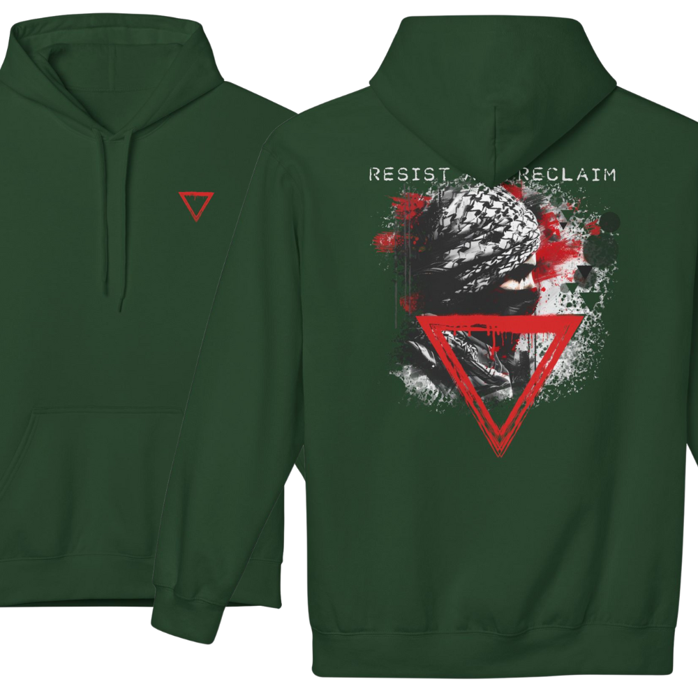 Resist and Reclaim Hollow Triangle Hoodie
