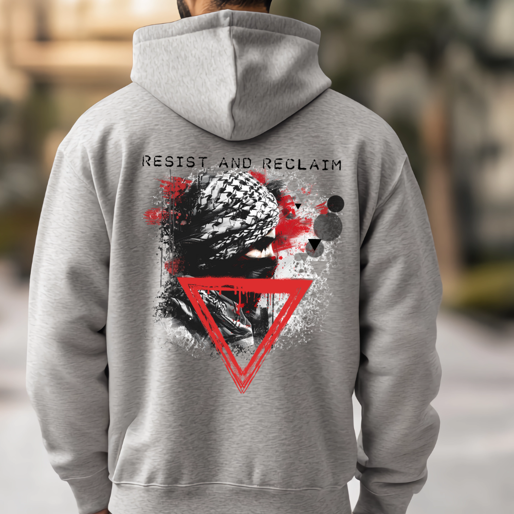 Resist and Reclaim Hollow Triangle Hoodie
