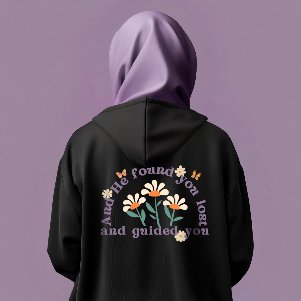 He Found You Lost Quran Inspired Hoodie