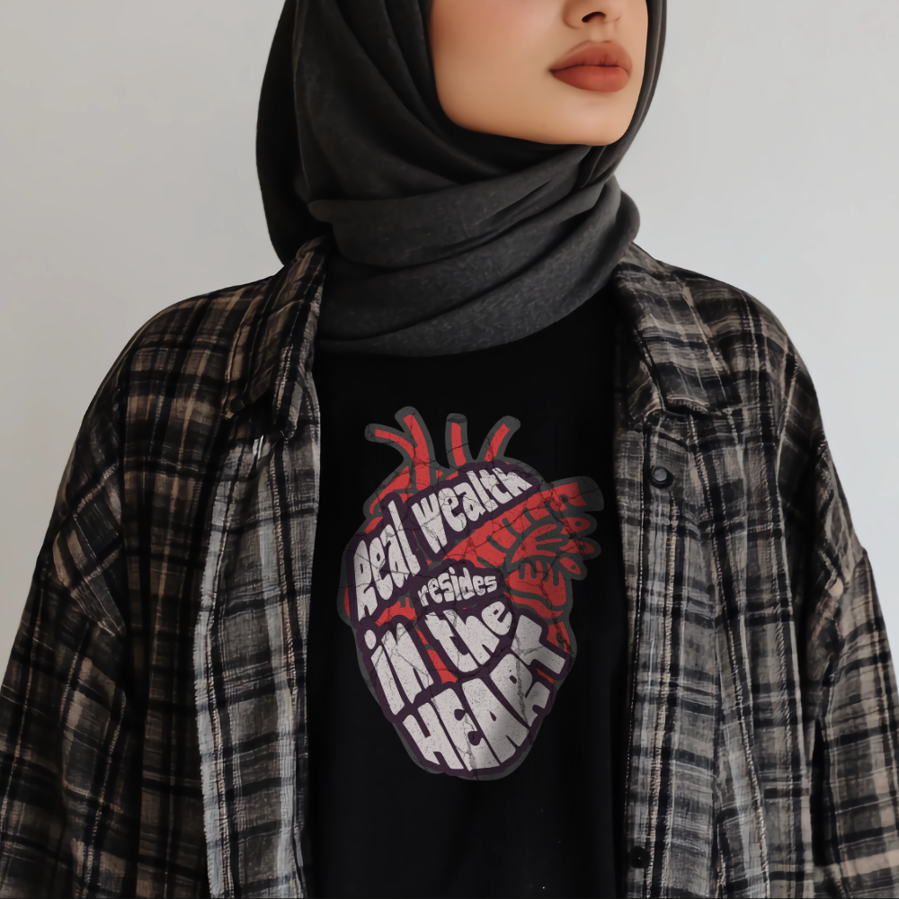 Real Wealth Resides in the Heart Tshirt