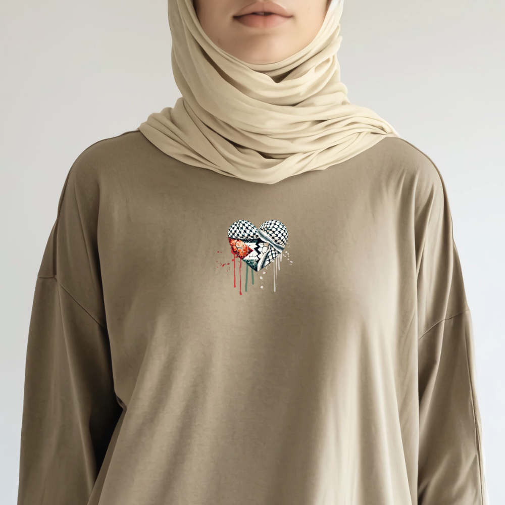It's Not the Eyes Palestine Long Sleeve Tshirt