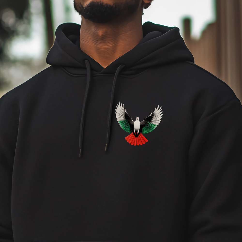Free Palestine Dove Pullover Hoodie