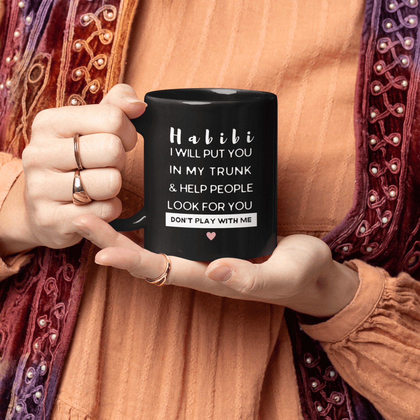 Habibi Don't Play with Me Funny Muslim Mug
