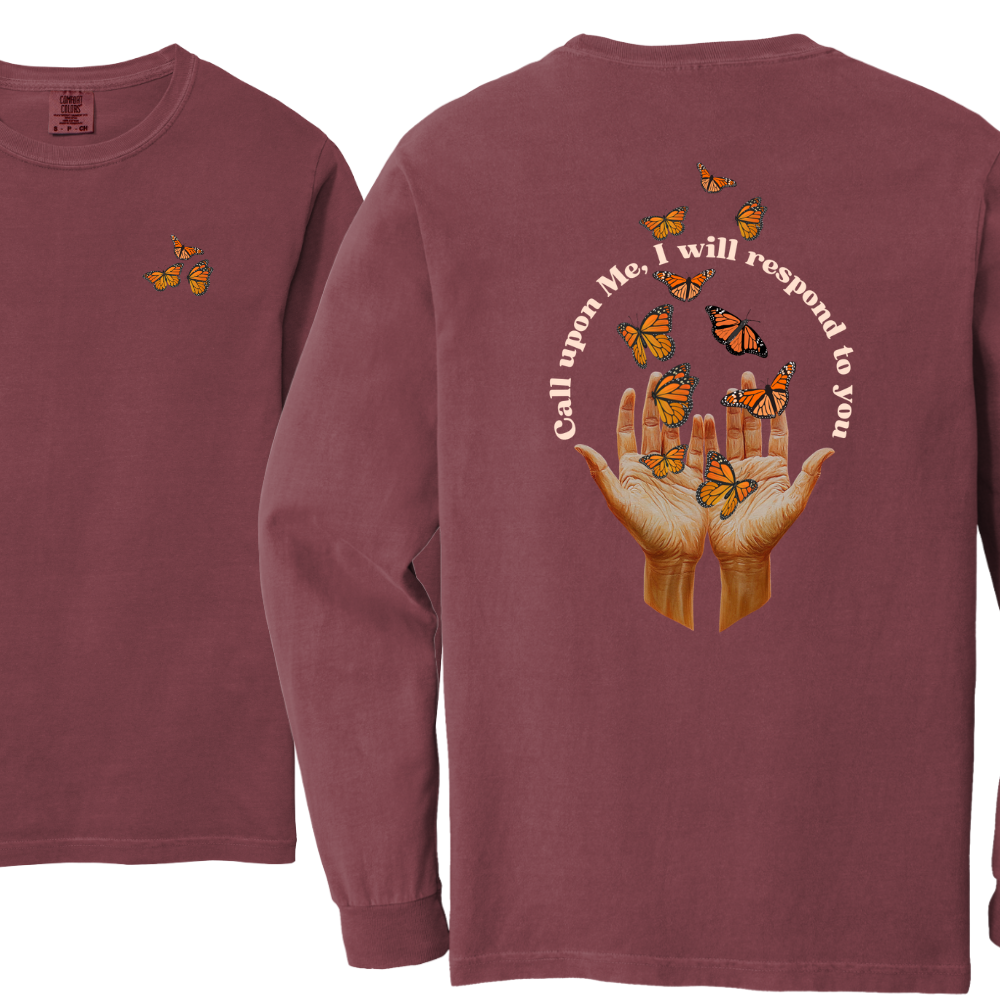 Call Upon Me Islamic Quran Long Sleeve Tshirt