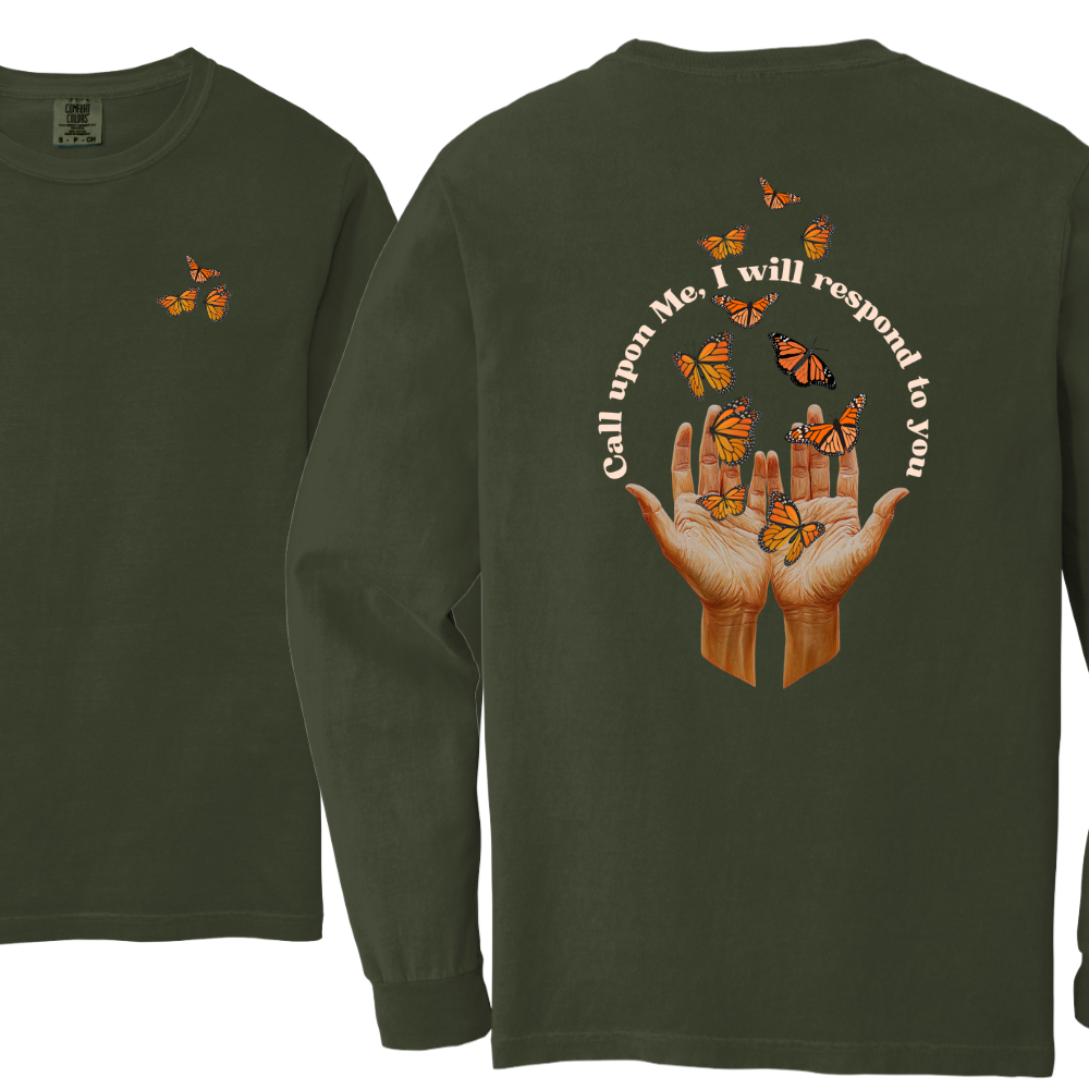 Call Upon Me Islamic Quran Long Sleeve Tshirt