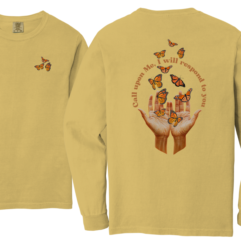 Call Upon Me Islamic Quran Long Sleeve Tshirt