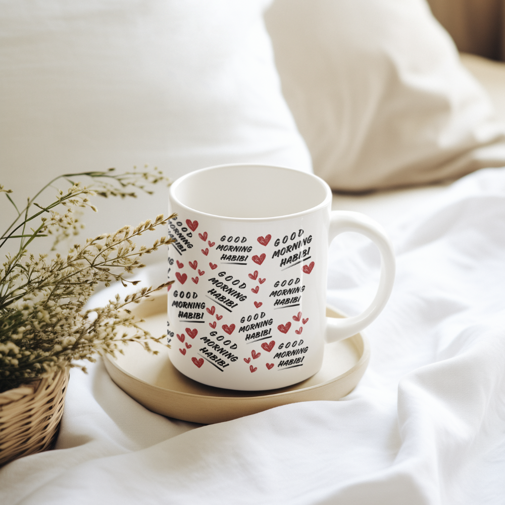 Good Morning Habibi Coffee Mug for Husband