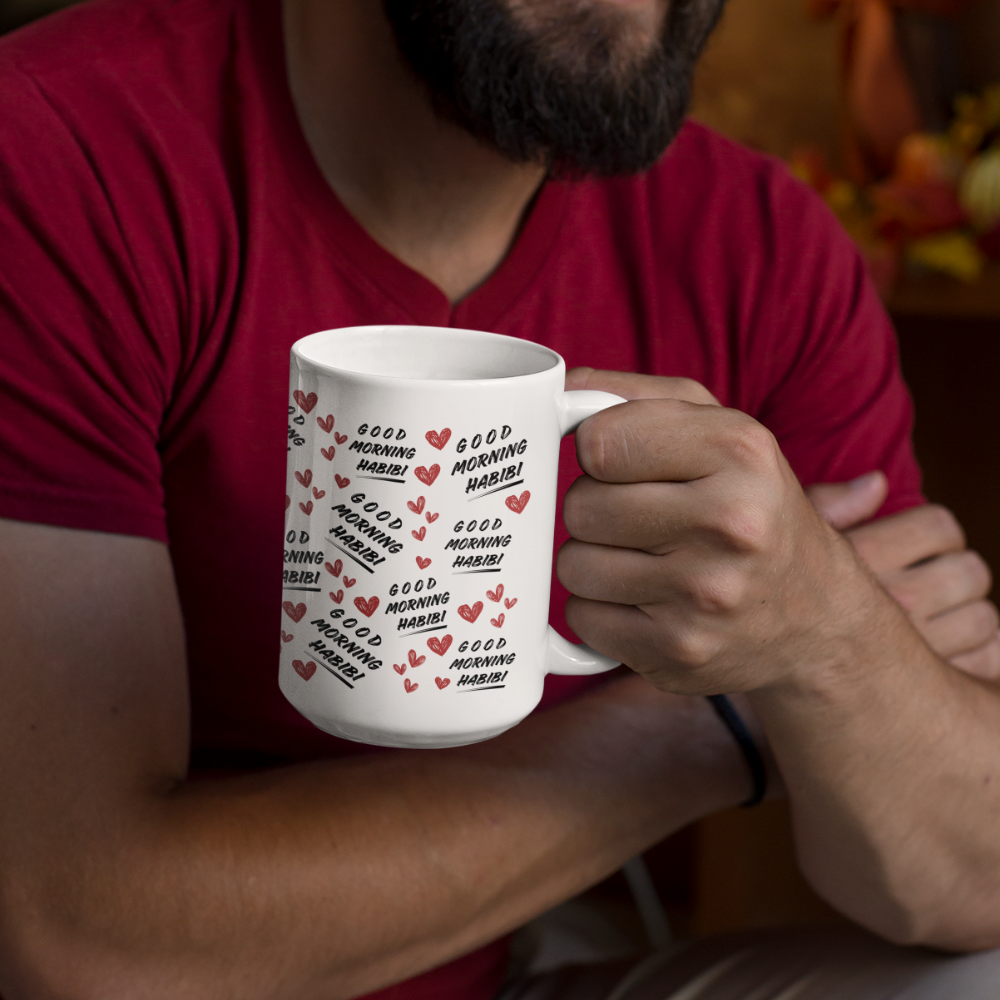 Good Morning Habibi Coffee Mug for Husband