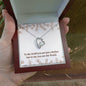 You are the World | Gift for Muslim Mom | Forever Love Necklace