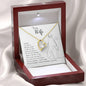 To My Niqabi Wife from Muslim Husband |Gave My Heart To You | Forever Love Necklace - SunnahBay