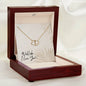 Wallahi I Love You Gift for Muslim Wife | 10K Gold Infinity Hearts