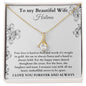 Love Poem for Muslim Wife with Personalized Name | Alluring Beauty Necklace - SunnahBay