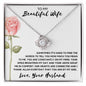 Thank Allah For You | Gift for Muslim Wife | Love Knot Necklace