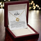 Gift for Muslim Mother | You are the Perfect Mom for Me | Love Knot Necklace - SunnahBay