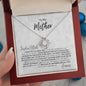 Gift for Muslim Mother | You are the Perfect Mom for Me | Love Knot Necklace - SunnahBay