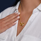 I'm Truly Sorry Necklace for Muslim Wife | Interlocking Hearts