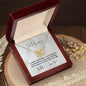 I'm Truly Sorry Necklace for Muslim Wife | Interlocking Hearts