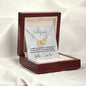 I'm Truly Sorry Necklace for Muslim Wife | Interlocking Hearts