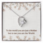 You are the World | Gift for Muslim Mom | Forever Love Necklace