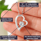You are the World | Gift for Muslim Mom | Forever Love Necklace
