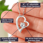 To My Niqabi Wife from Muslim Husband |Gave My Heart To You | Forever Love Necklace - SunnahBay