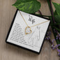 To My Niqabi Wife from Muslim Husband |Gave My Heart To You | Forever Love Necklace - SunnahBay