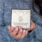 You are the World | Gift for Muslim Mom | Forever Love Necklace