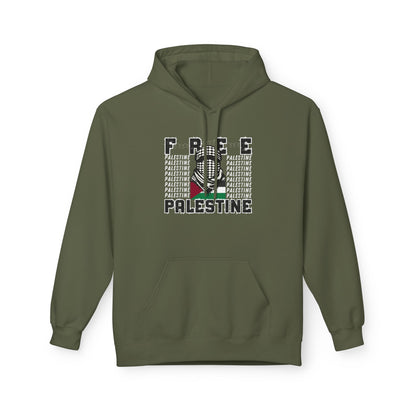 Free Palestine Freedom Fighter Hoodie