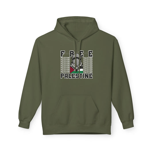 Free Palestine Freedom Fighter Hoodie
