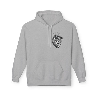 Anatomical Keffiyeh Heart Hoodie