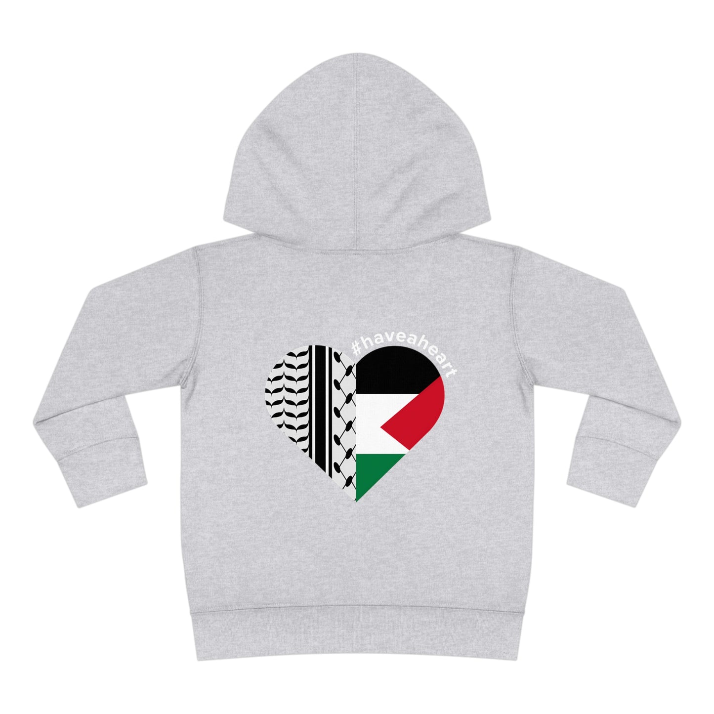 #haveaheart Toddler Palestine Pullover Hoodie