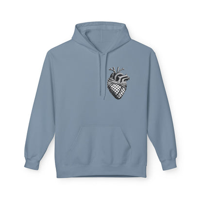 Anatomical Keffiyeh Heart Hoodie