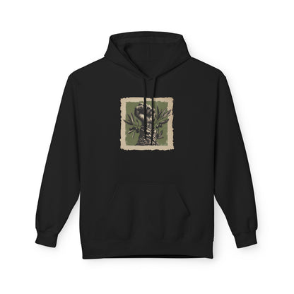 Olive and Keffiyeh Palestine Hoodie