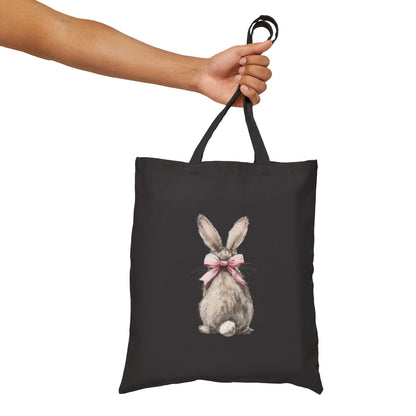 Cute Bunny with a Bow Tote