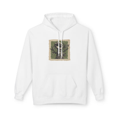 Olive and Keffiyeh Palestine Hoodie