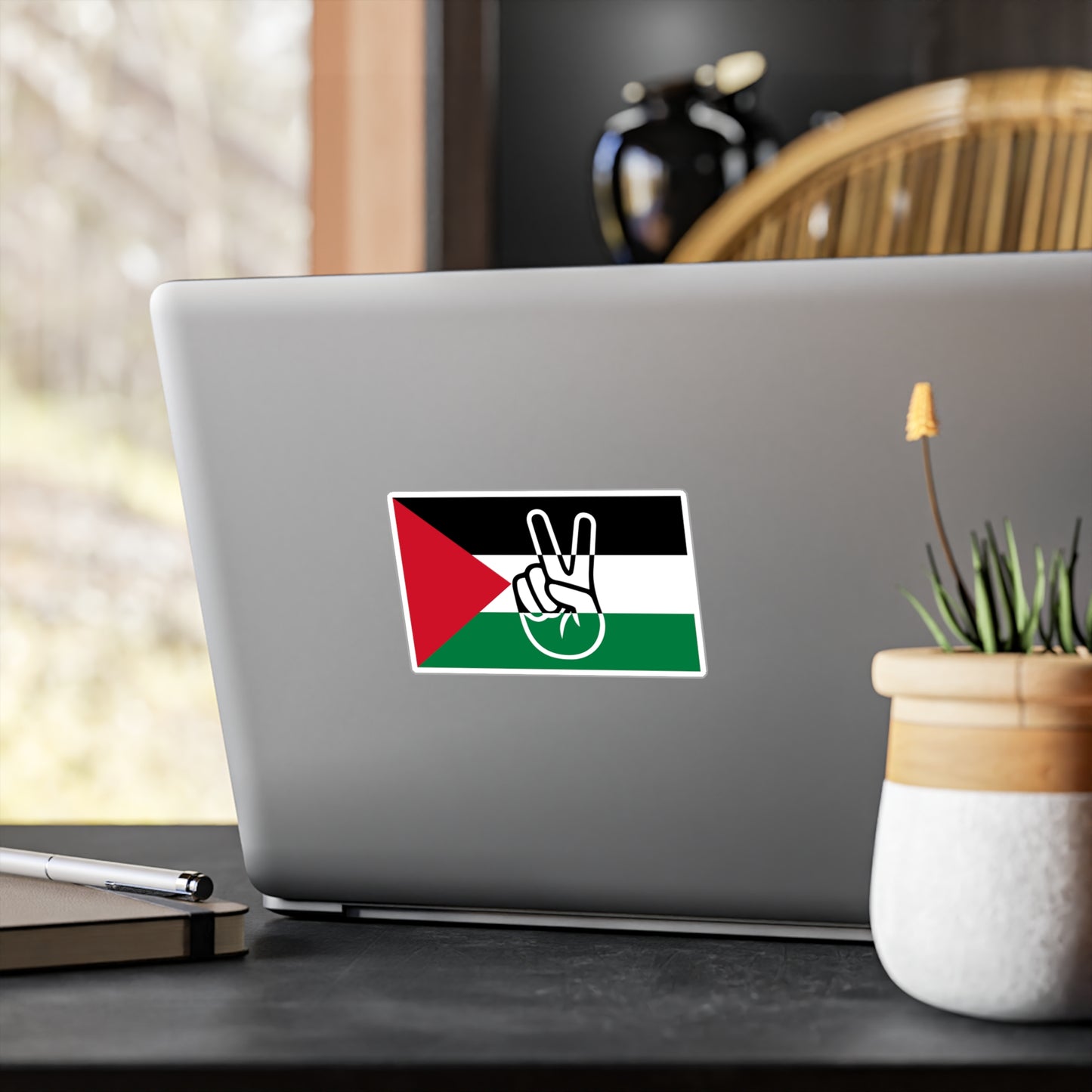 Palestinian Peace Flag Sticker
